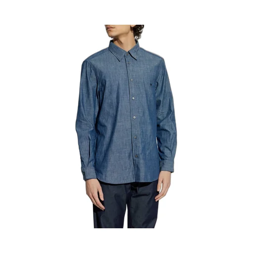 Emporio Armani Shirt With Embroidered Logo