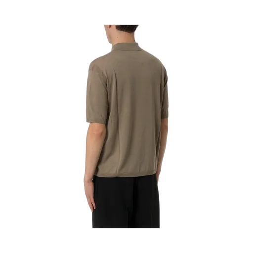 Emporio Armani Logo Embroidered Polo Shirt