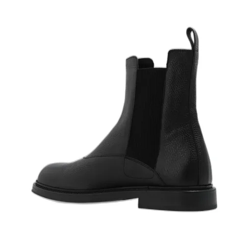 Emporio Armani Round-Toe Ankle Boots