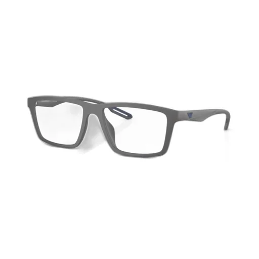 Emporio Armani Rectangle-Frame Clip-On Glasses