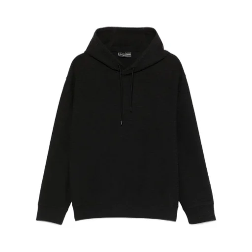 Emporio Armani Logo Monogram Draswstring Hoodie