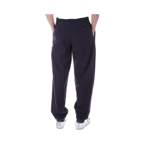 Emporio Armani Mid-Rise Pleated Pants
