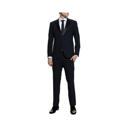 Emporio Armani Peak-Lapels Single-Breasted Suit