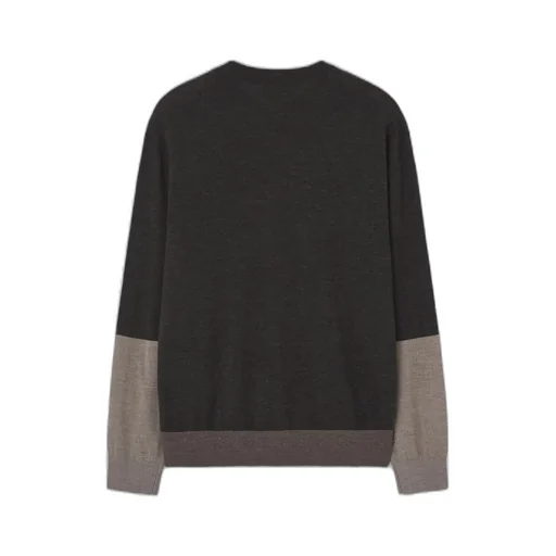 Emporio Armani Colour-Block Crewneck Jumper