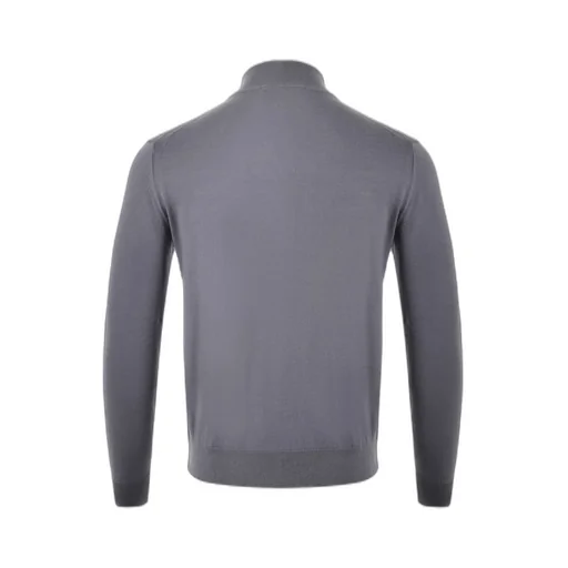 Emporio Armani High-Neck Zipped Cardigan