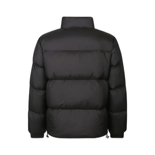Emporio Armani Logo Patch High Neck Padded Jacket