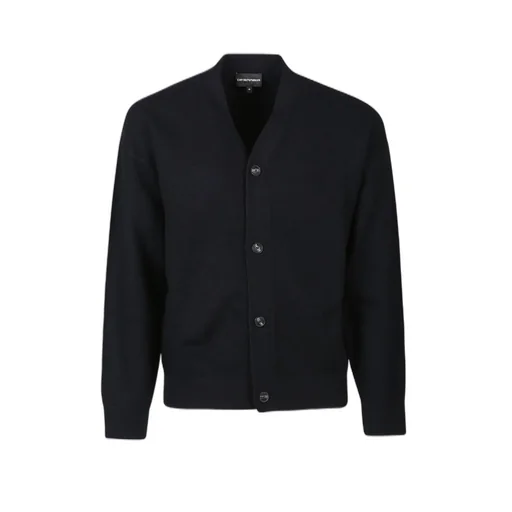 Emporio Armani V-Neck Button-Up Cardigan
