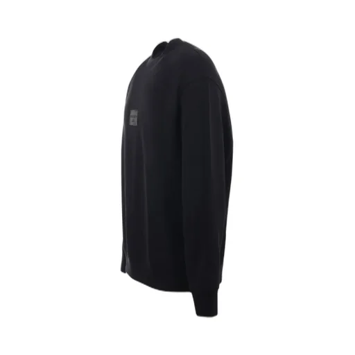 Emporio Armani Logo Embroidered Crewneck Sweatshirt