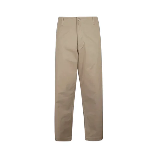 Emporio Armani Logo Patch Straight-Leg Trousers