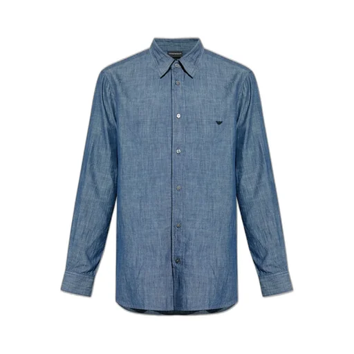 Emporio Armani Shirt With Embroidered Logo