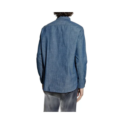 Emporio Armani Shirt With Embroidered Logo