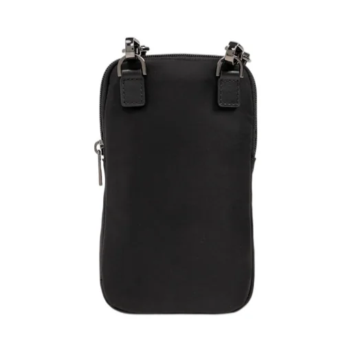 Emporio Armani Logo-Plaque Zipped Phone Holder