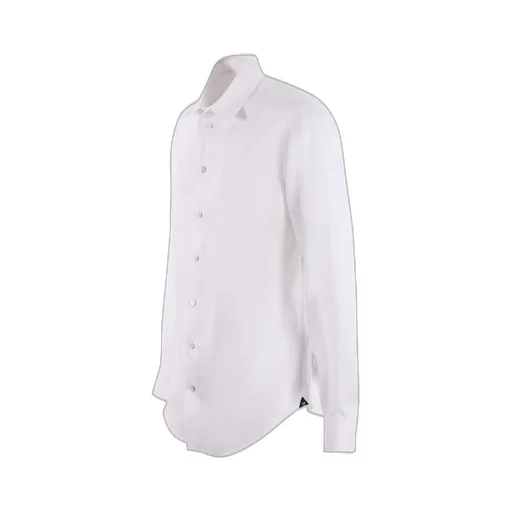 Emporio Armani Guru Collar Chambray Shirt
