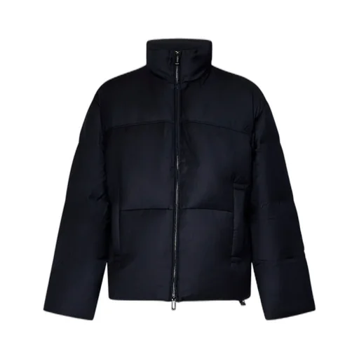 Emporio Armani Funnel-Neck Zipped Padded Jacket