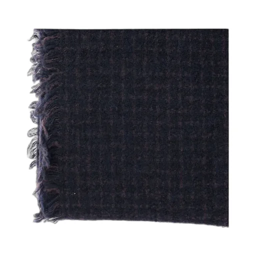 Faliero Sarti Fringed Plaid Scarf