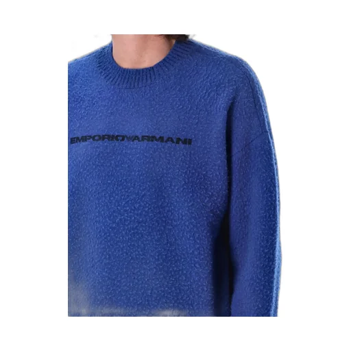 Emporio Armani Logo Printed Crewneck Jumper