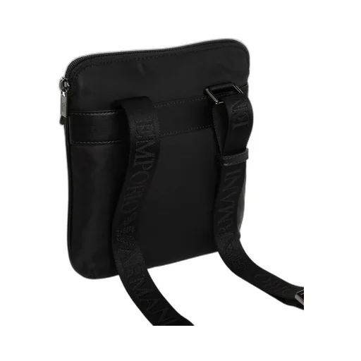 Emporio Armani Logo-Plaque Zipped Shoulder Bag