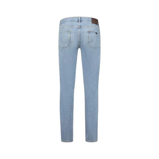 Emporio Armani Logo-Plaque Low-Rise Jeans