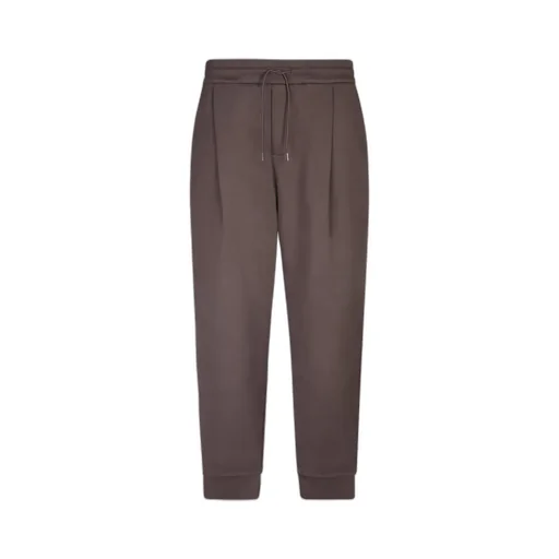 Emporio Armani Drawstring Tapered Leg Pants