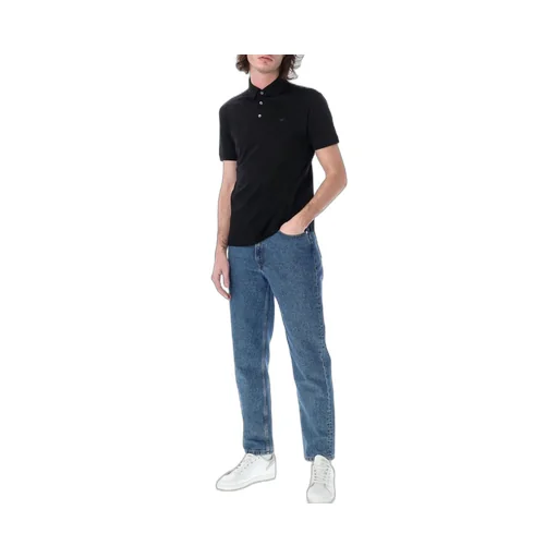 Emporio Armani Logo Printed Short-Sleeved Polo Shirt