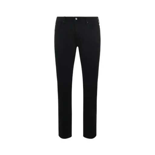 Emporio Armani Low-Rise Tapered-Leg Jeans