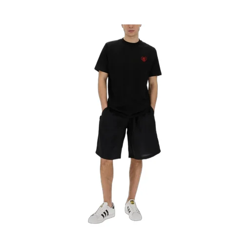 Family First Heart Embroidered Tee