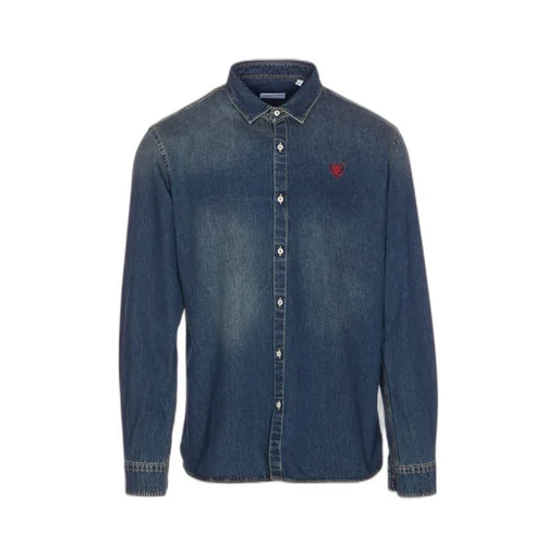 Family First Milano Embroidered Denim Shirt
