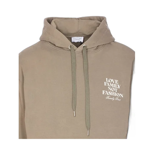 Family First Printed Hoodie Sweater