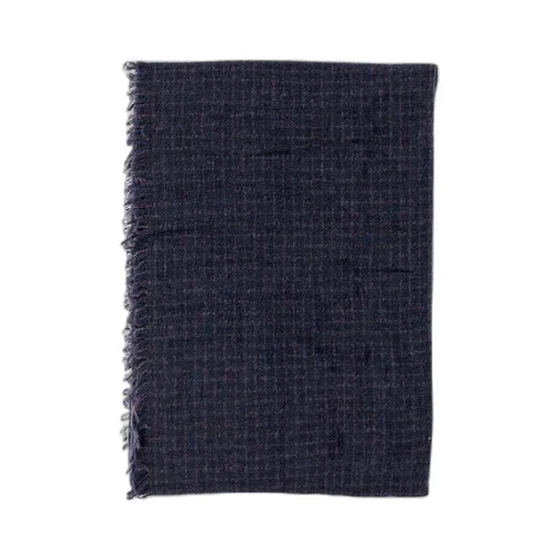 Faliero Sarti Fringed Plaid Scarf