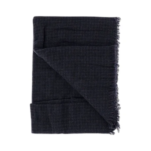 Faliero Sarti Fringed Plaid Scarf