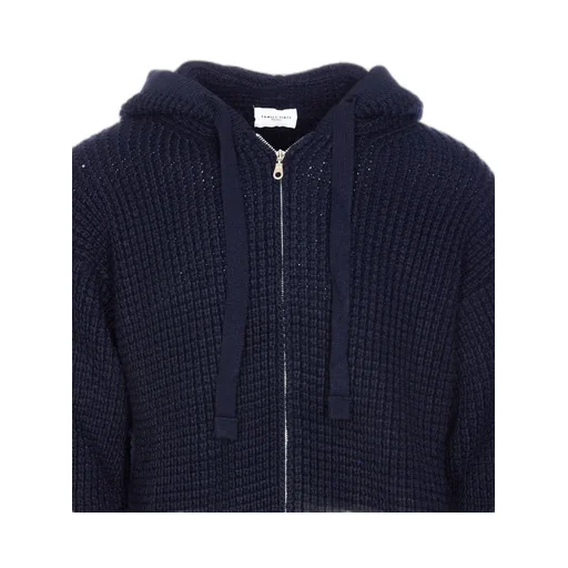 Family First Knitted Zip Hoodie