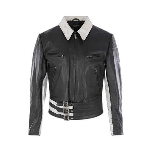 Enfants Riches DÉPrimÉS Painted Leather Jacket