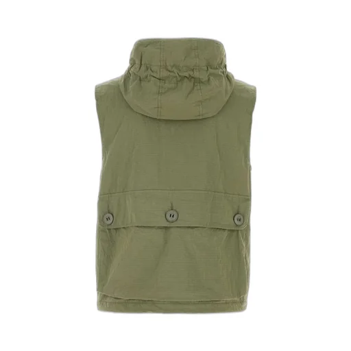 Emporio Armani Drawstring Ripstop Hooded Jacket