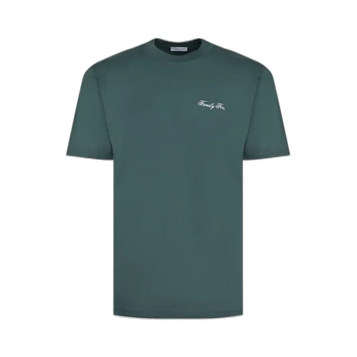 Family First Ribbed Crew Neck T-Shirt