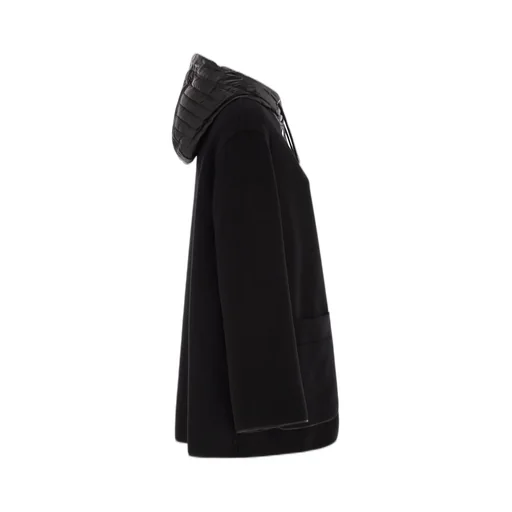 Fay Hooded Wool-Cashmere Pea Coat