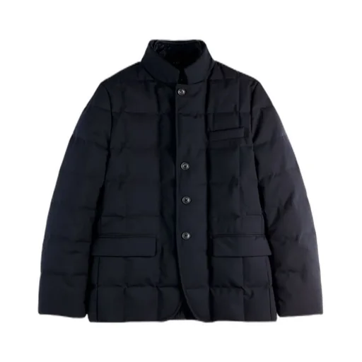 Fay Quilted Button-Up Jacket