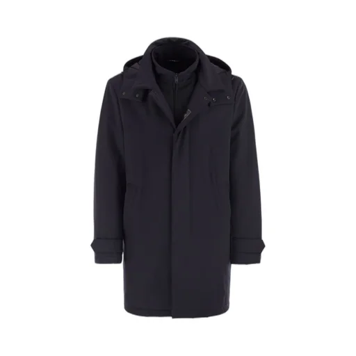 Fay Travel Stretch Jersey Coat