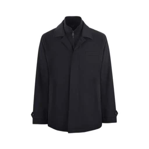 Fay Padded Nylon Twill Coat