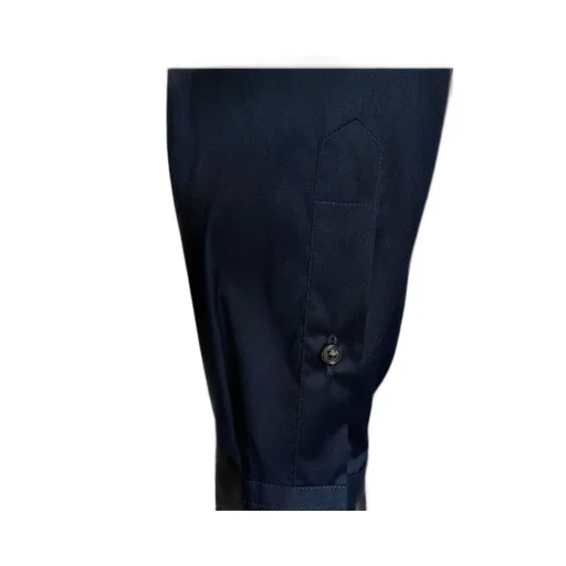 Fay Poplin Logo Patch Shirt