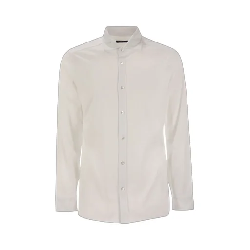 Fay French Collar Logo Shirt