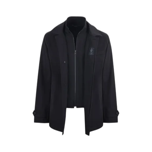 Fay Padded Nylon Twill Coat