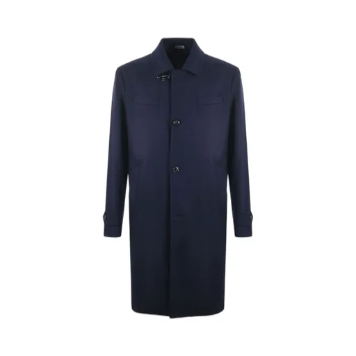 Fay Three-Button Wool Coat