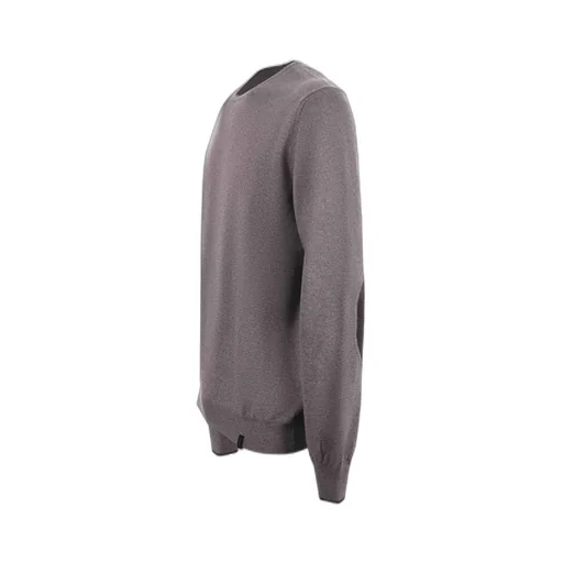 Fay Fay Elbow-Patch Crewneck Jumper