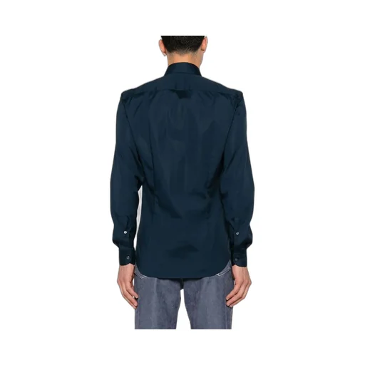 Fay Poplin Button-Up Shirt