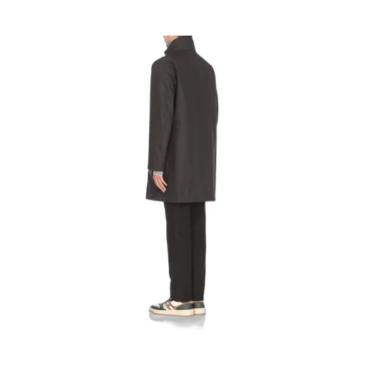 Fay High-Neck Long-Sleeved Coat