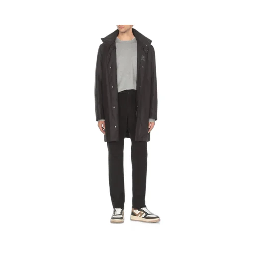 Fay High-Neck Long-Sleeved Coat