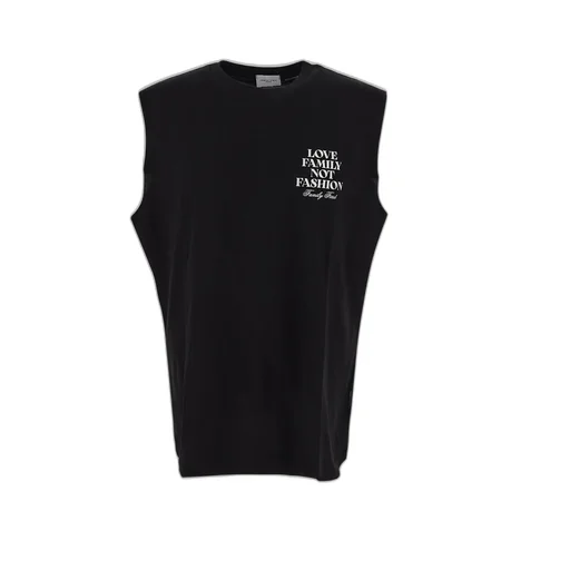 Family First Sleeveless Statement T-Shirt
