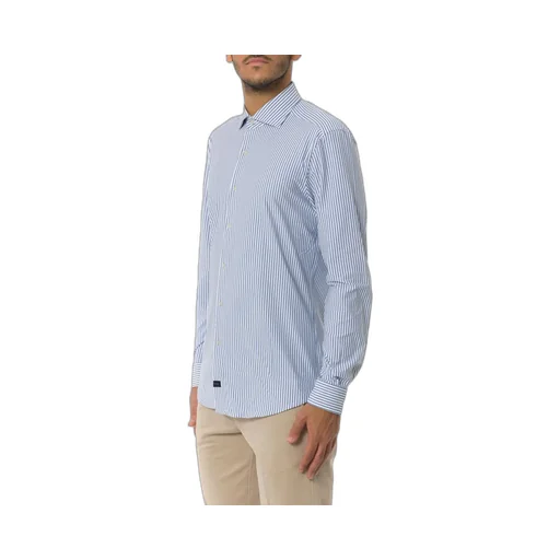 Fay Buttoned Striped Shirt