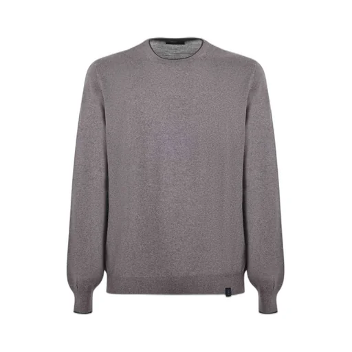 Fay Fay Elbow-Patch Crewneck Jumper