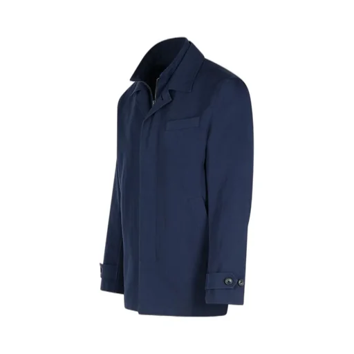 Fay Double-Zip V-Neck Jacket